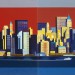 Image of Manhattan | Oil on Canvas | 324X130cm | 2009 thumbnail