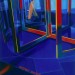 Revolving Door in Blue Space | Oil on Canvas | 130X162cm | 2010 thumbnail